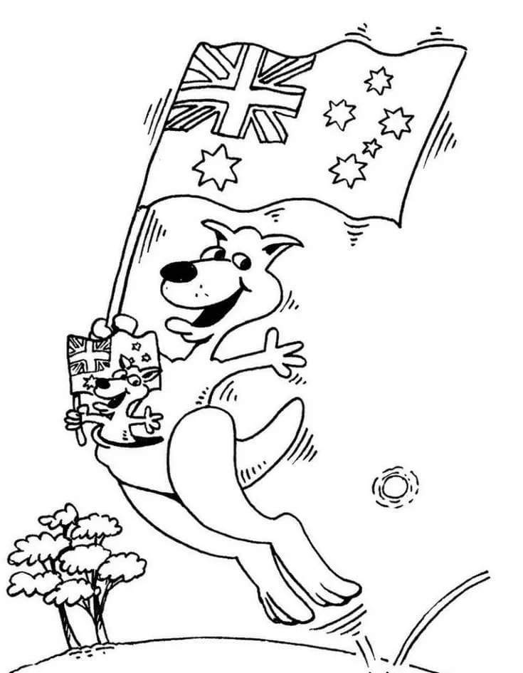 Australische Tiere Ausmalbilder 97