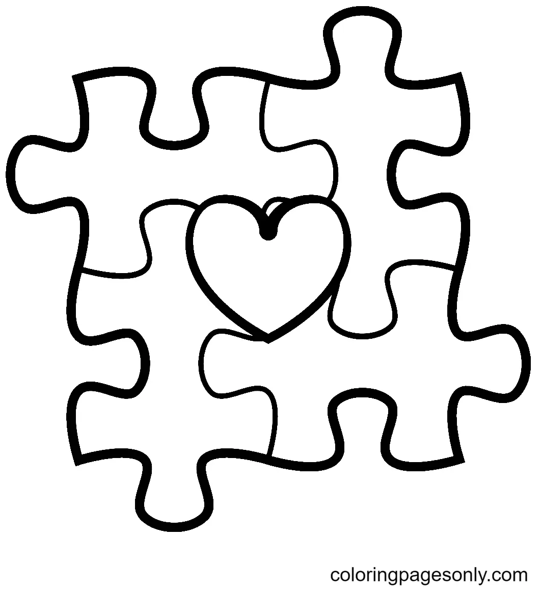 Desenhos de Paginas de Conscientizacao Sobre O Autismo Para Colorir 65