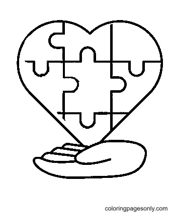 Thema Autismus Ausmalbilder 79