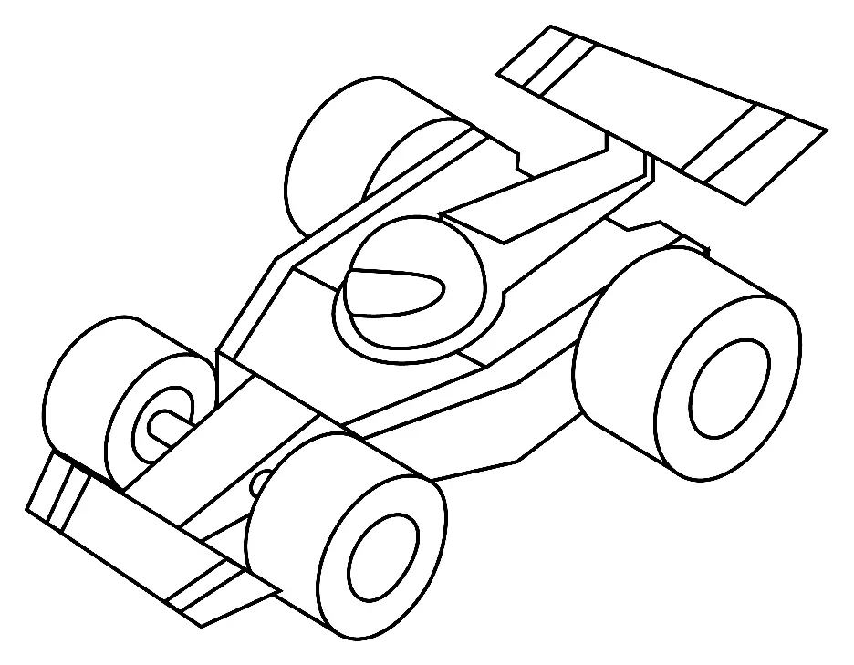 Autosport Coloring Pages 17