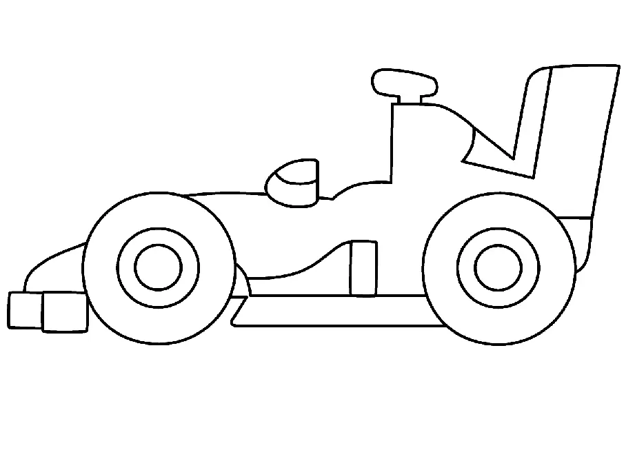 Autosport Coloring Pages 21