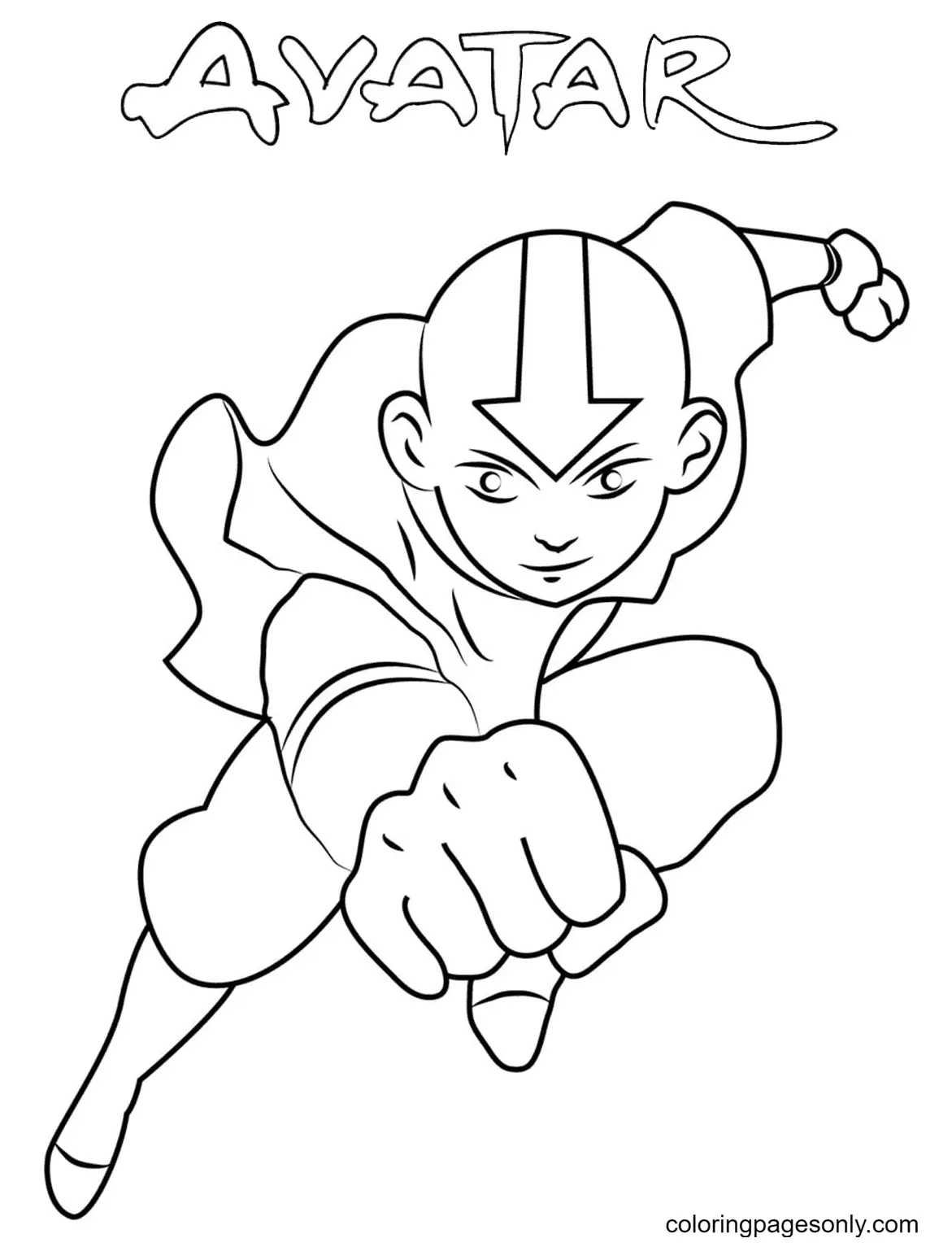 Avatar Coloring Pages 56