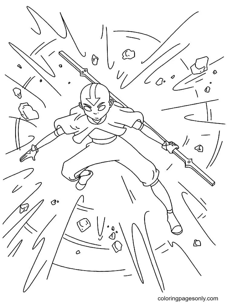 Avatar Coloring Pages 65