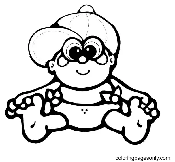 Baby Coloring Pages 51