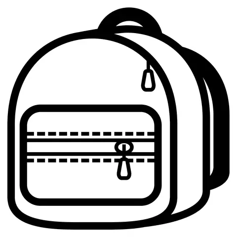 Backpack Coloring Pages 53