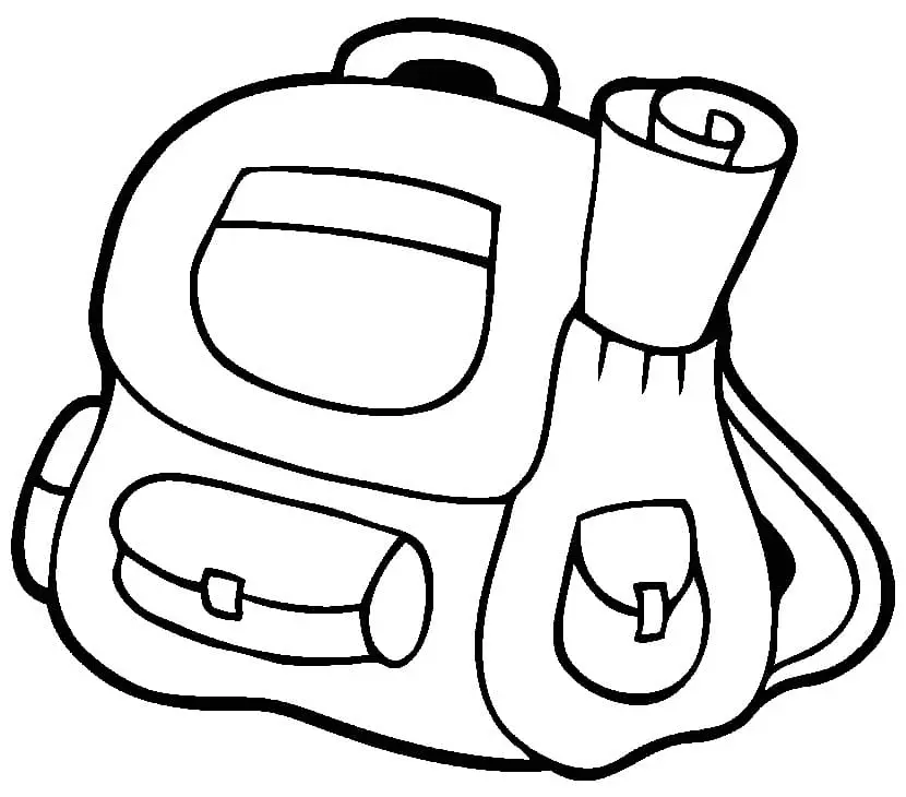 Desenhos de Mochila Para Colorir 60