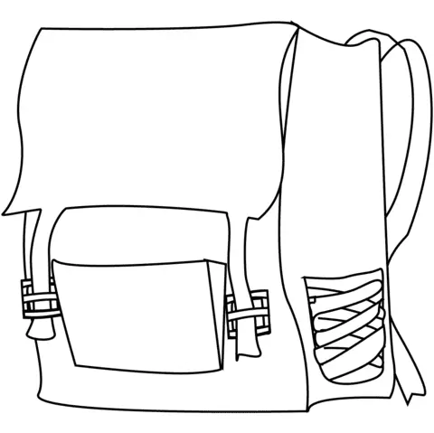 Desenhos de Mochila Para Colorir 61