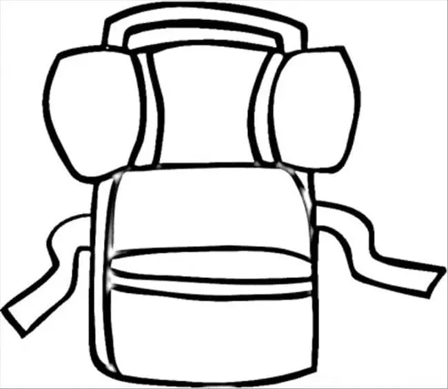 Desenhos de Mochila Para Colorir 62