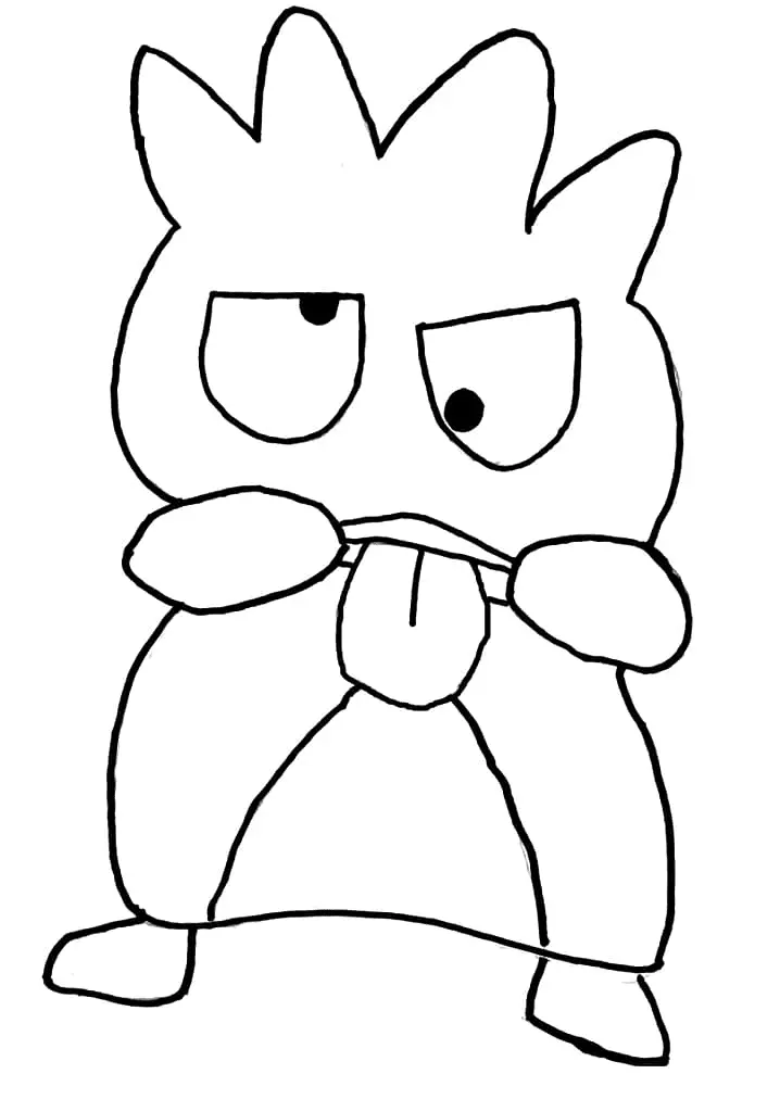 Badtz Maru Para Colorear 29