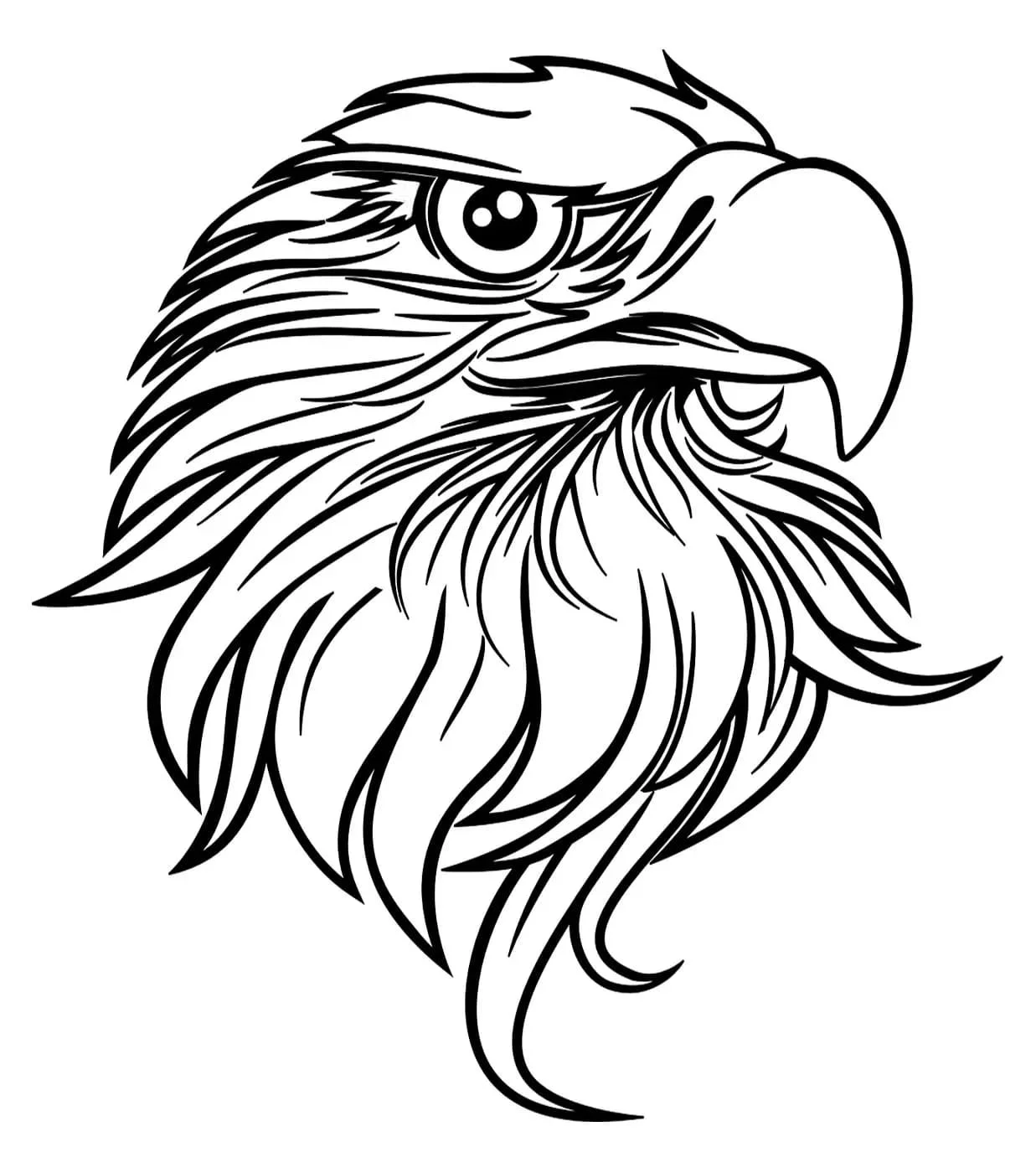 Bald Eagle Coloring Pages 59