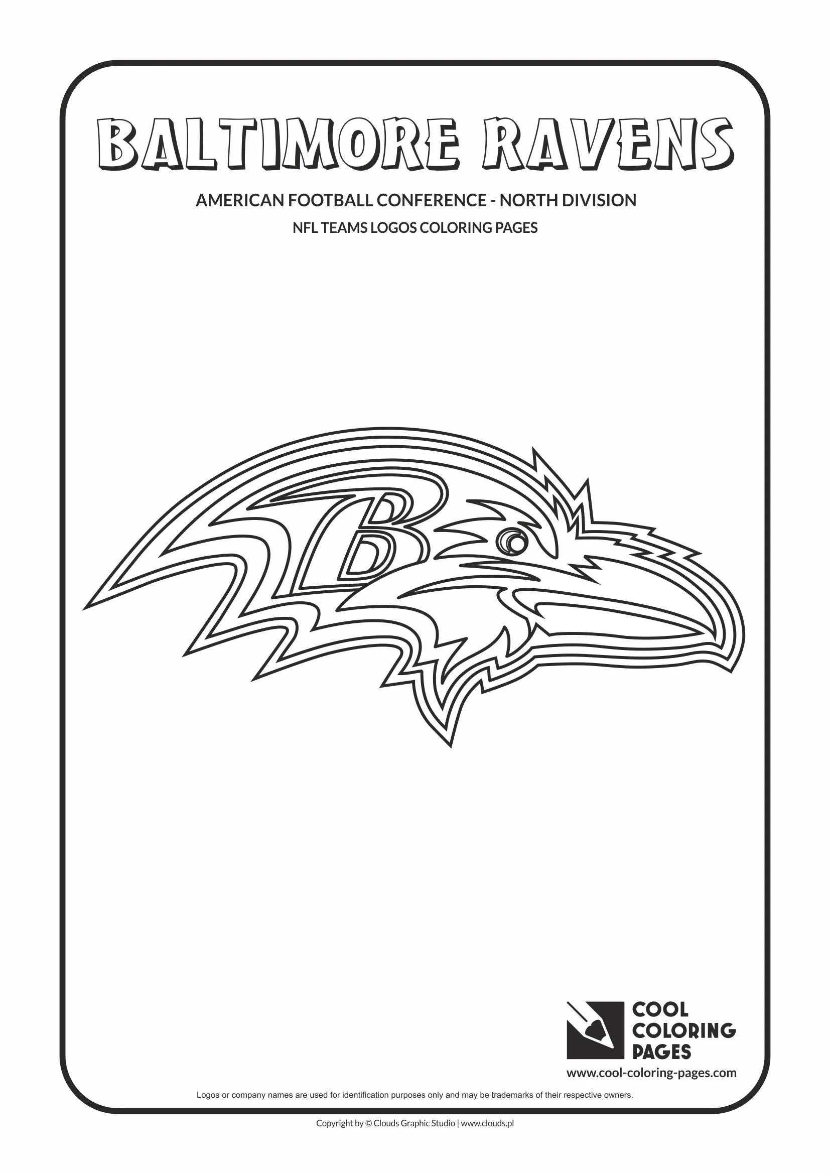 Baltimore Ravens Coloring Pages 1