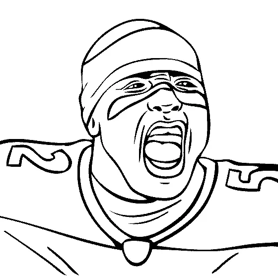 Baltimore Ravens Coloring Pages 11