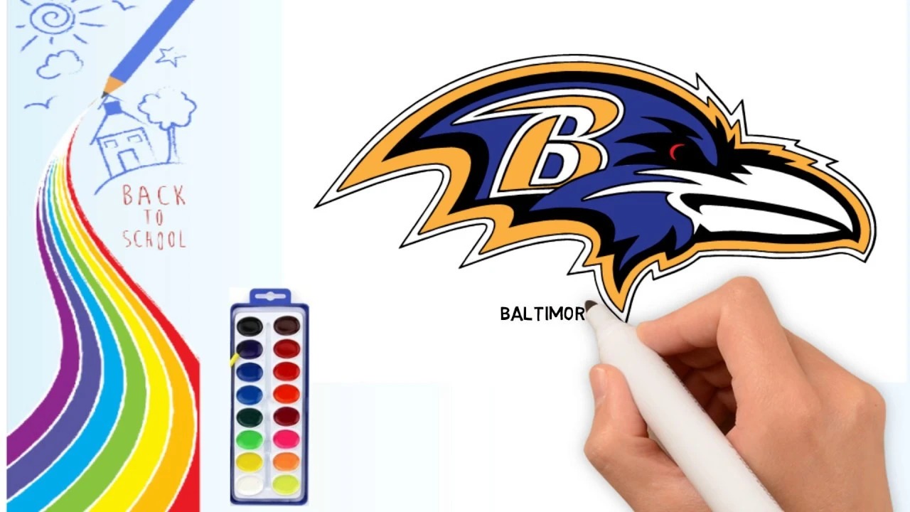 Baltimore Ravens Coloring Pages 2