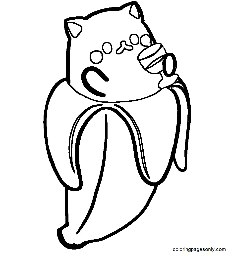 Bananya Coloring Pages 25