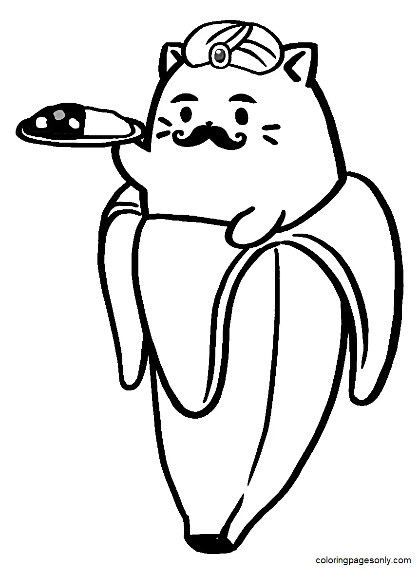 Bananya Coloring Pages 37