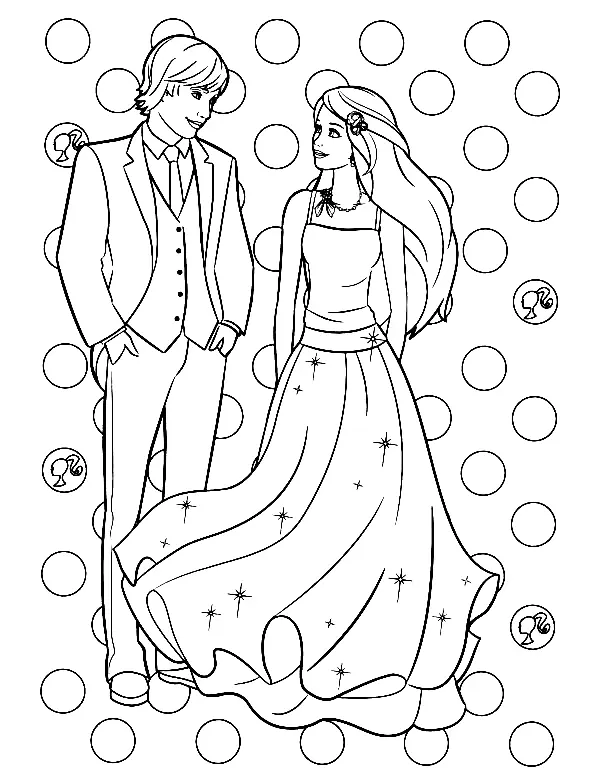 Barbie Coloring Pages 50