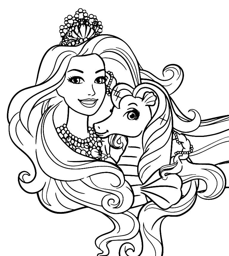 Barbie Coloring Pages 56