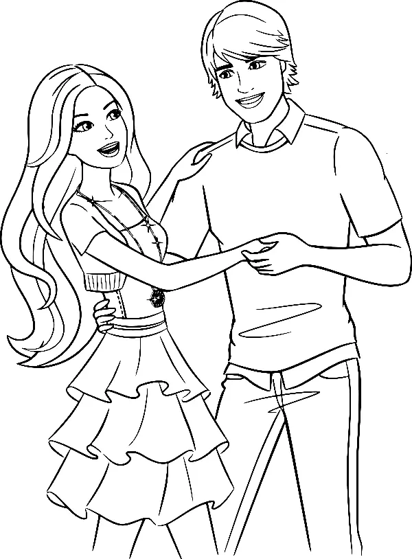 Barbie Coloring Pages 57