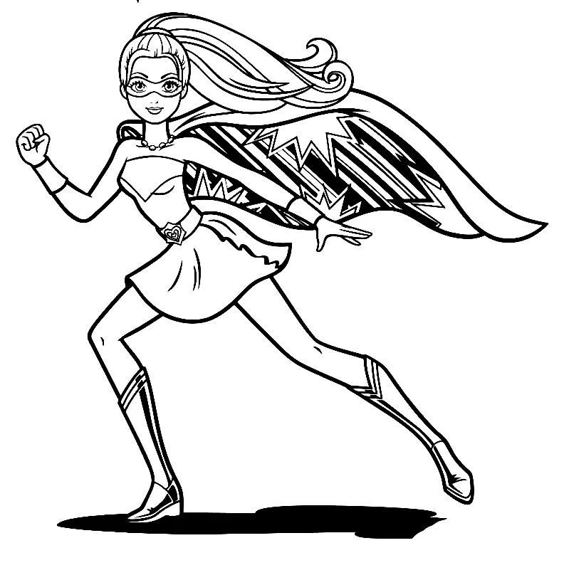 Barbie Coloring Pages 59