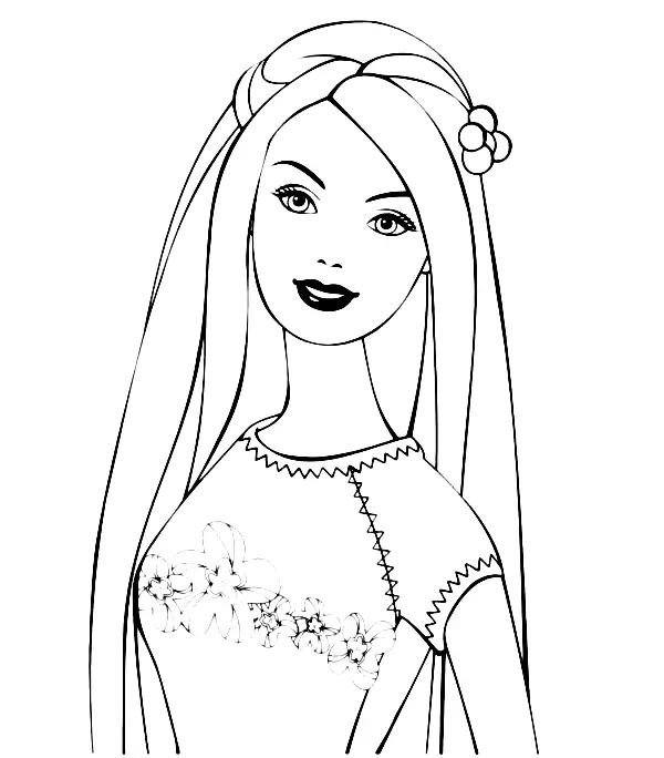 Barbie Coloring Pages 64