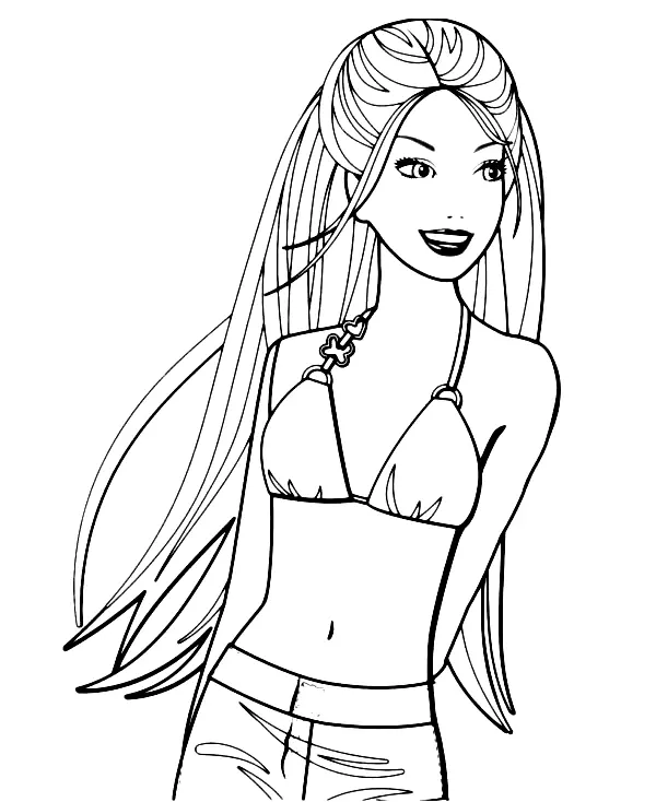 Barbie Coloring Pages 78