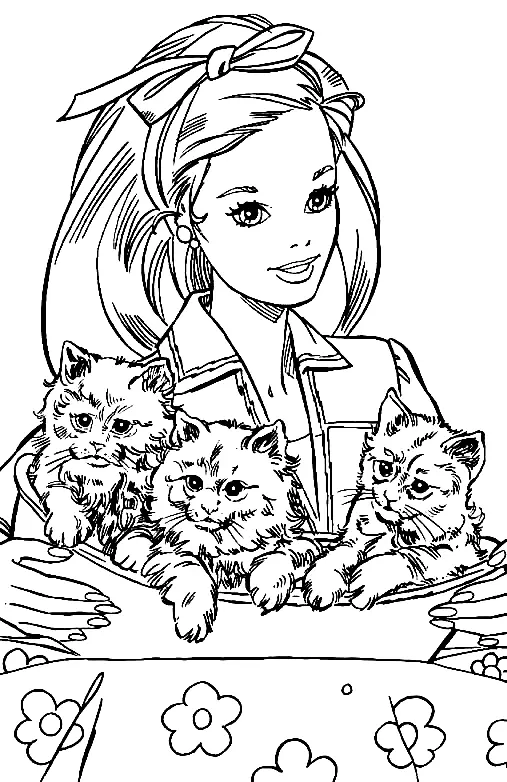 Barbie Coloring Pages 79
