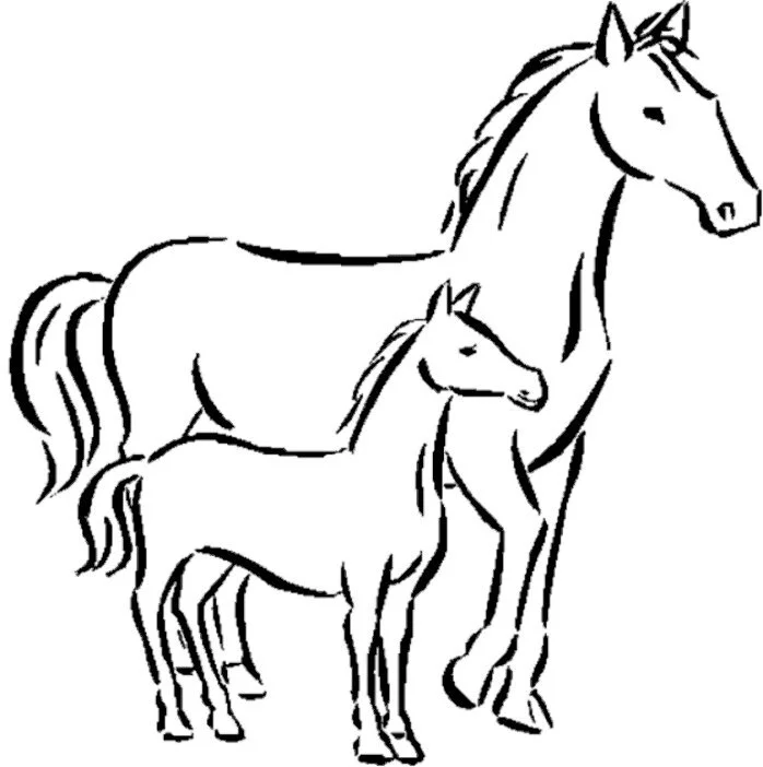 Barbie Horse Coloring Pages 36