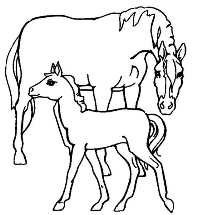 Barbie Horse Coloring Pages 39