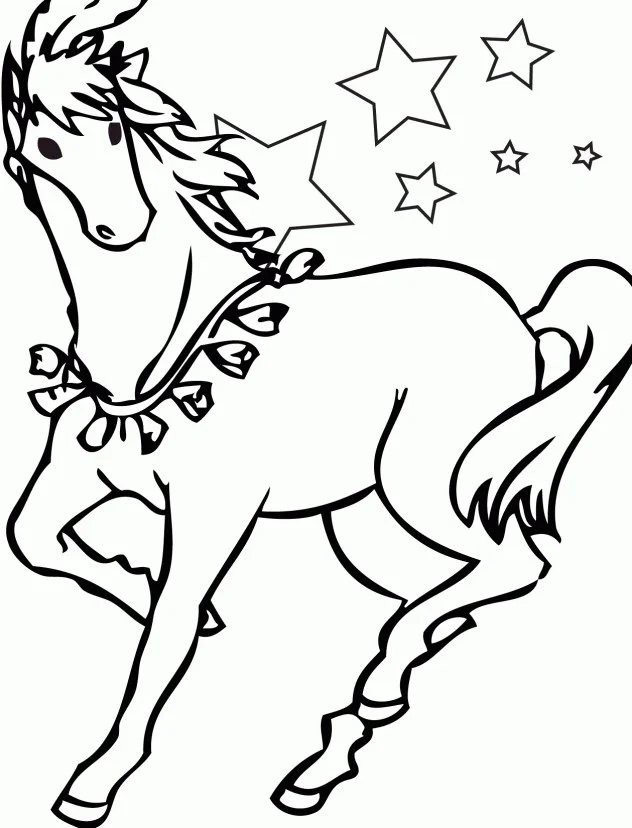 Barbie Horse Coloring Pages 67