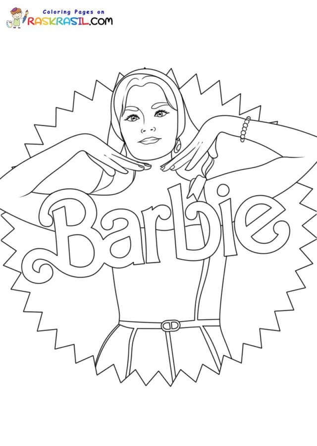 Barbie Movie Coloring Pages 15