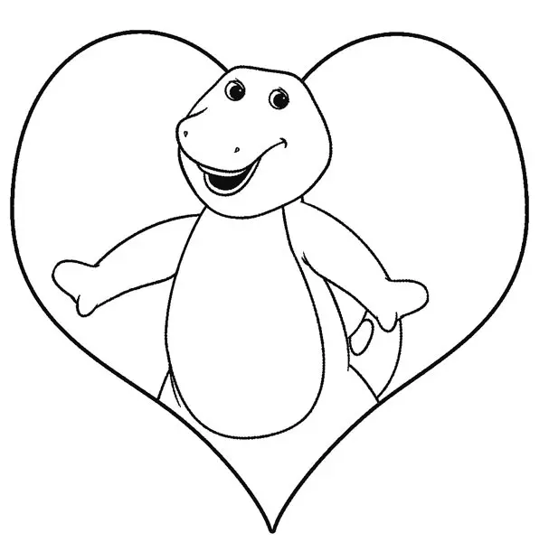 Barney and Friends Coloring Pages 50