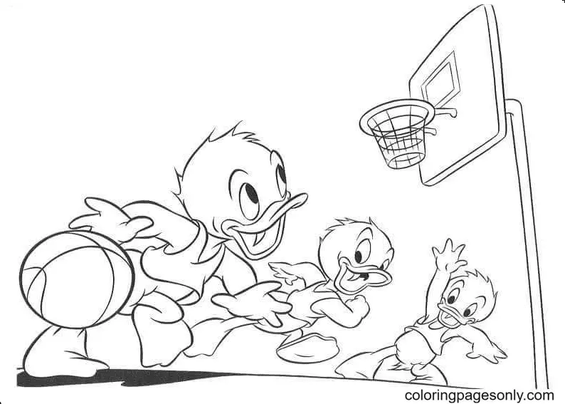 Basketball Coloring Pages 58