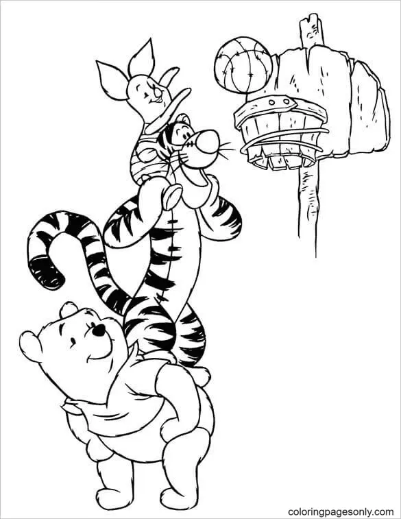 Basketball Coloring Pages 64