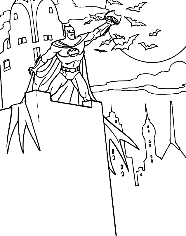 Batman Coloring Pages 57