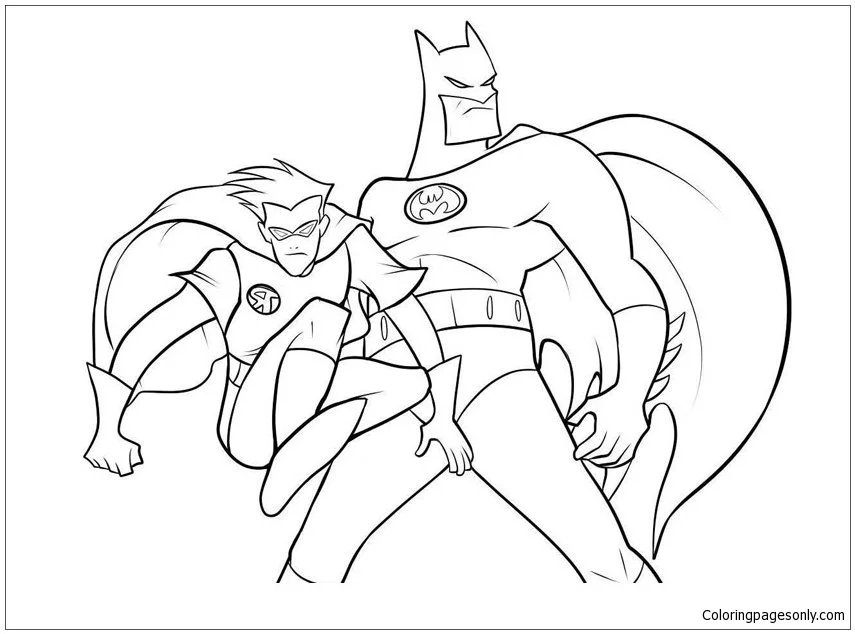 Batman Coloring Pages 58