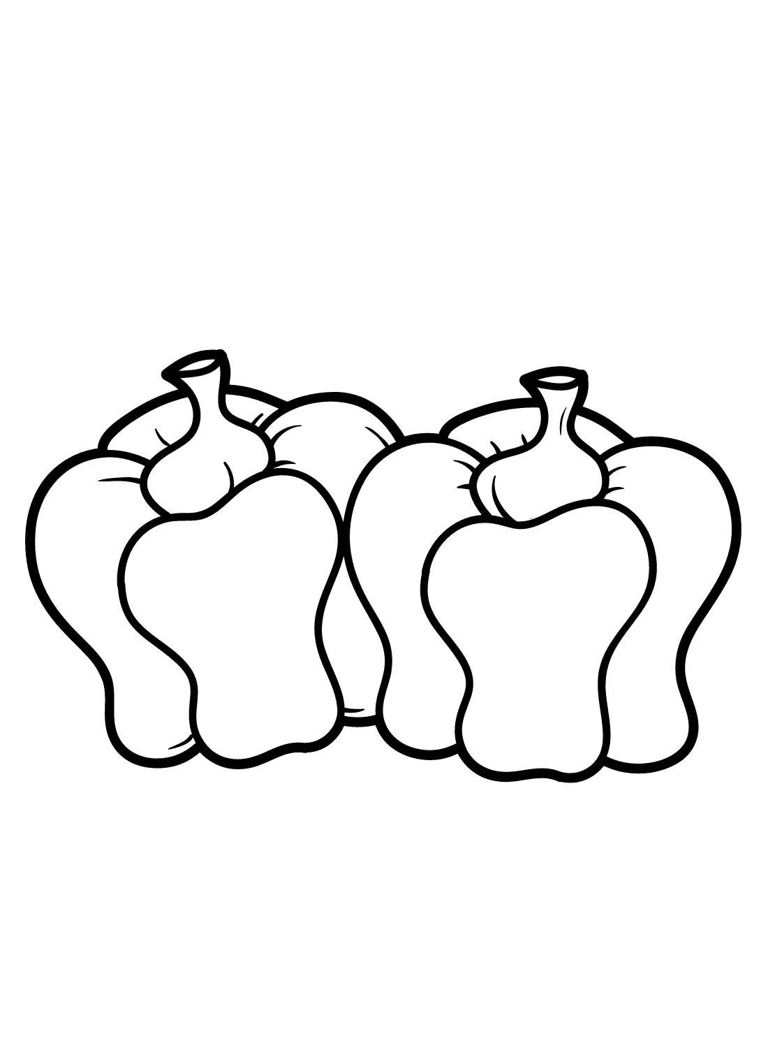 Bell Pepper Coloring Pages 27