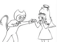 Bendy Coloring Pages 65