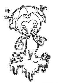 Desenhos de Bendy Para Colorir 74