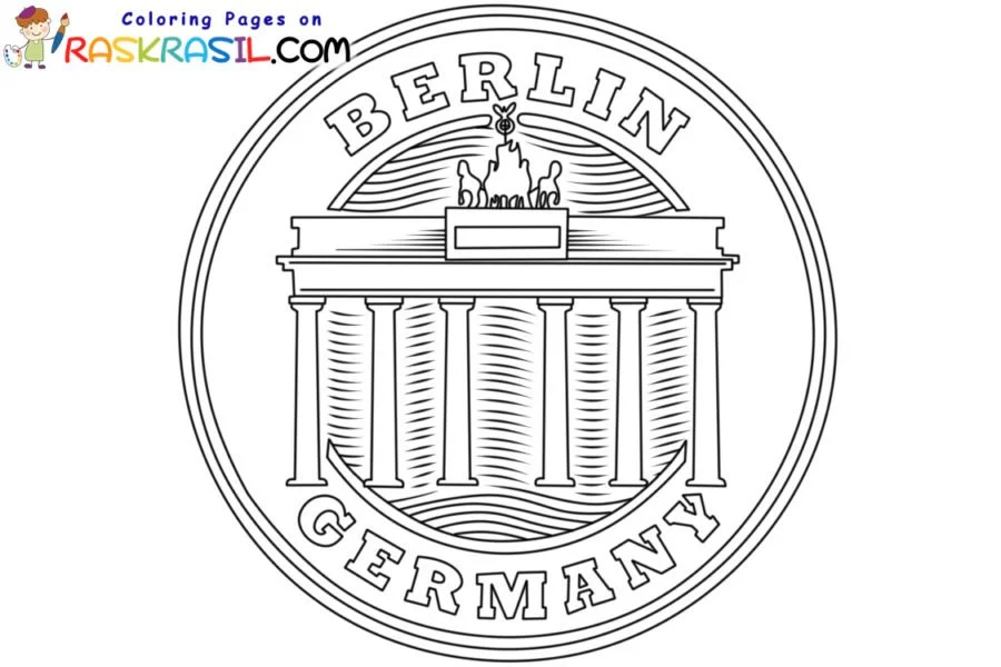 Berlin Coloring Pages 2