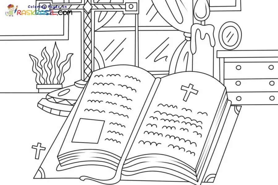 Desenhos de Da Biblia Para Colorir 56