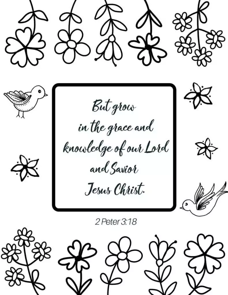 Bible Verse Coloring pages 18