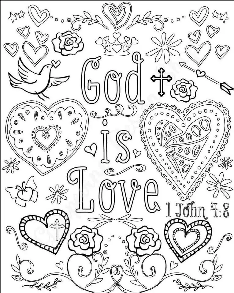 Bible Verse Coloring pages 20