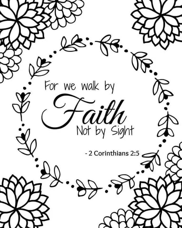 Bible Verse Coloring pages 5