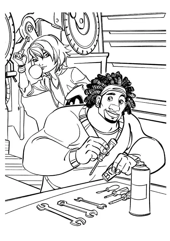 Desenhos de Big Hero 6 Para Colorir 57