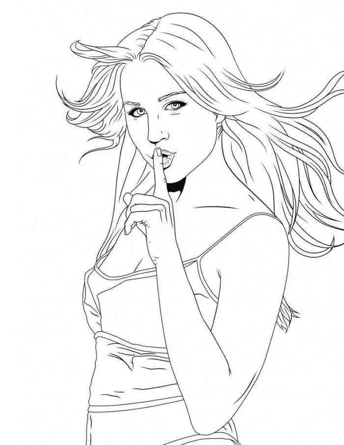 Billie Eilish Coloring Pages 21