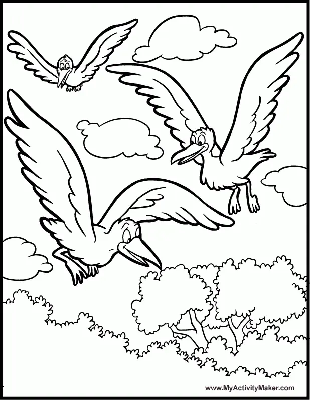 Desenhos de Bird Para Colorir 115