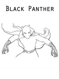 Black Panther Ausmalbilder 58