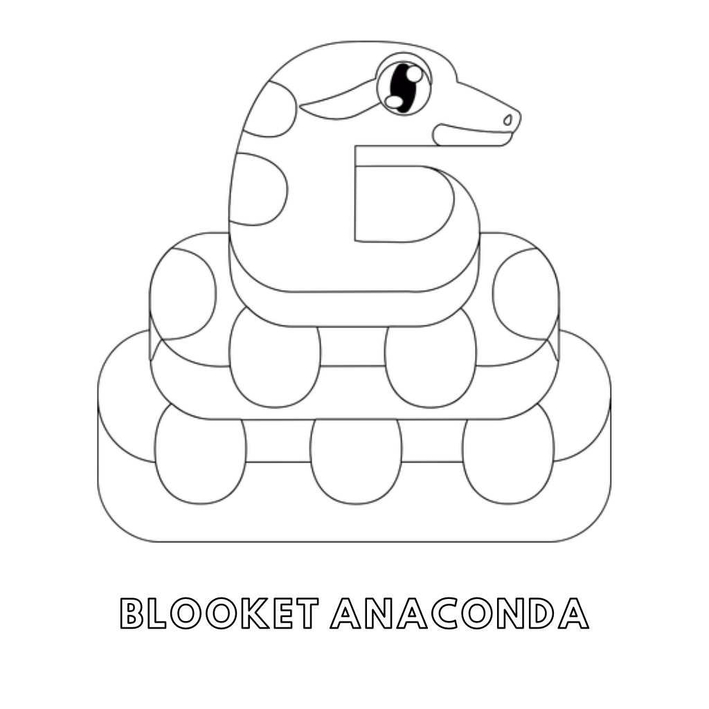 Blooket Ausmalbilder 1