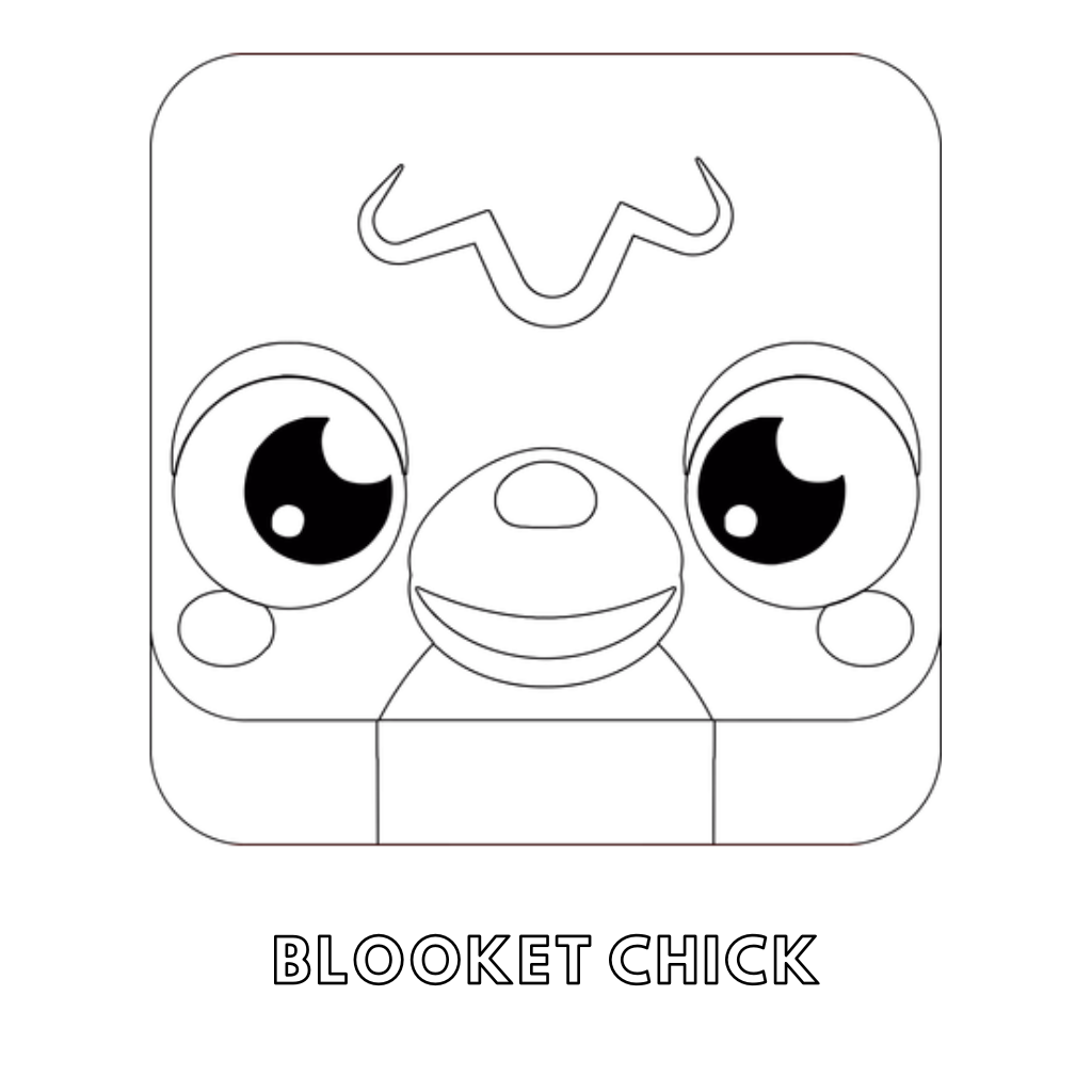Blooket Ausmalbilder 6