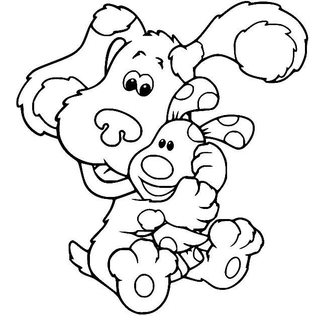 Blue s Clues Coloring Pages 14